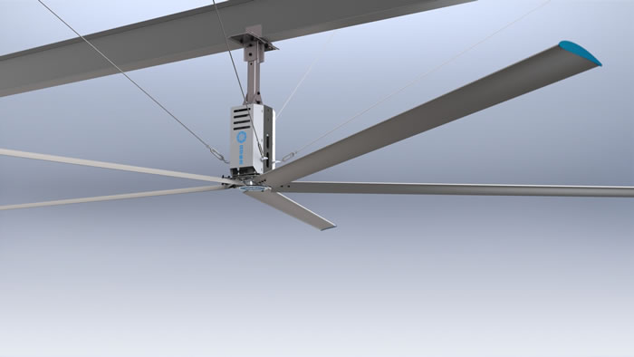 工業(yè)吊扇和家用吊扇的區(qū)別有哪些？為何高大空間適合用工業(yè)風(fēng)扇